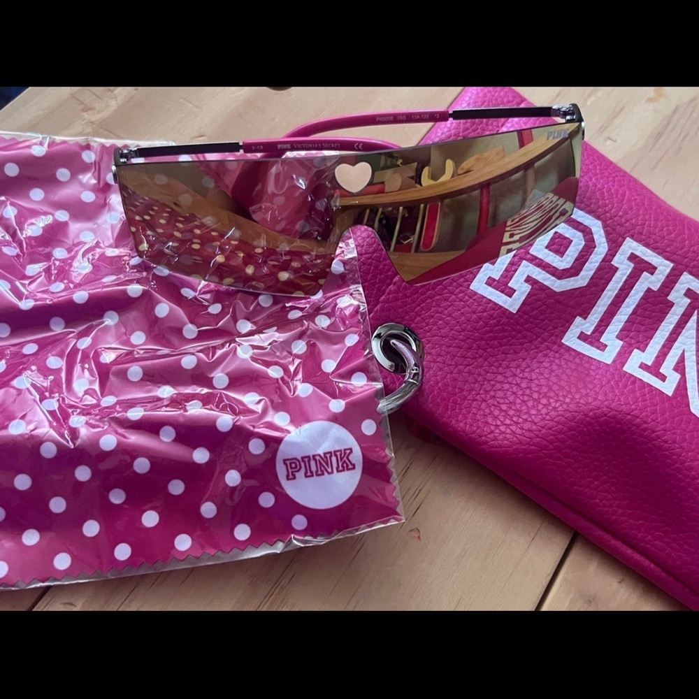 Polarized Victorias Secret Pink Fashion Sunglasses